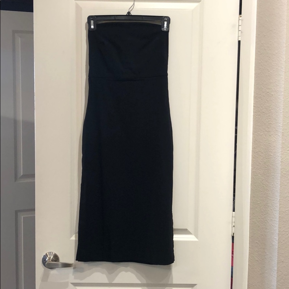 Strapless Little Black Dress